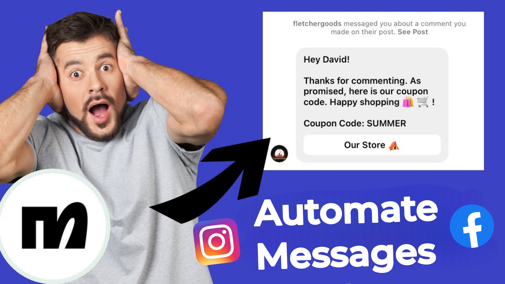 Read more about the article How To Automate Messages To Grow on Instagram  (ManyChat)